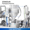 ZONESUN Milk Yogurt Gable Top Packaging Machine Filler Carton Filling  ZS-GTC1000