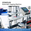 ZONESUN Jerry Can Capping Machine F-style Container Capper with Cap Feeder ZS-XG440H