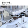 ZONESUN  4 in 1 Round Bottle Filling Capping Machine with Cap Feeder ZS-AFC8