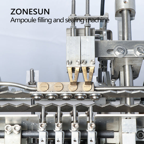 ZONESUN ZS-FSAB2 Automatic Ampoule Bottles Liquid Filling and Sealing Machine