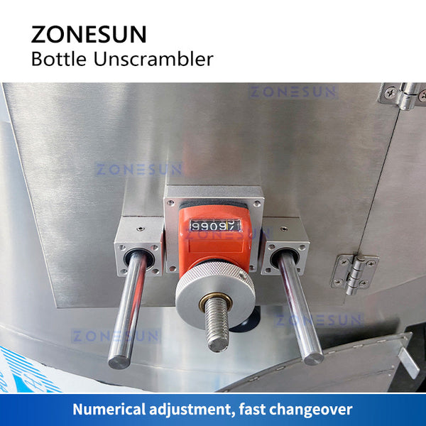 ZONESUN Automatic High Speed Bottle Unscrambler Sorting Machine ZS-LPE2000