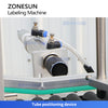 ZONESUN ZS-TB823F Automatic Top and Sides Labeling Machine