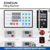 ZONESUN ZS-DTMP4D Automatic Magnetic Pump 4 Nozzles Lifting Filling Machine