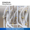 ZONESUN ZS-MPYT12P 12 Heads Semi Automatic Magnetic Pump Liquid Filling Machine