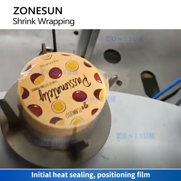 ZONESUN ZS-UDTB50 Rotary Shrink Sleeve Labeling Machine