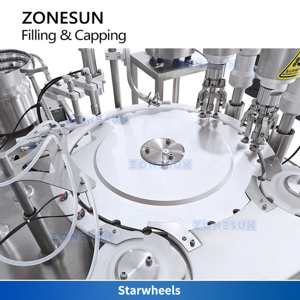 Zonesun ZS-AFC39 Vial Liquid Filling and Capping Monoblock