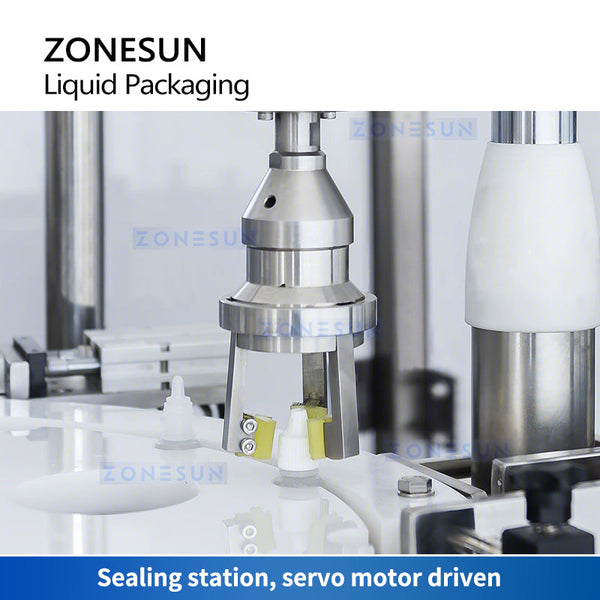 ZONESUN ZS-AFC450-2 Automatic Peristaltic Pump Liquid Filling Capping Machine