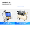 ZONESUN Rotary Pump Paste Filling and Capping Machine Servo Capping ZS-AFC26