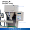 ZONESUN ZS-NH100A Pellet Particle 10-25kg Filling and Bag Stitching Machine