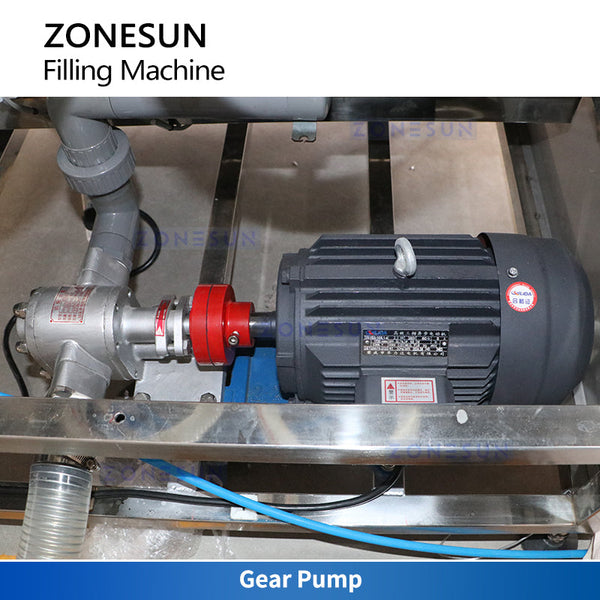 ZONESUN ZS-GTW2D 30L Paint Ckets Liquid Quantitative Weighing  Filling Machine