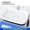 ZONESUN ZS-M90 Semi Automatic Peristaltic Pump Liquid Weighing Filling Machine