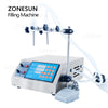 ZONESUN Semi-auto 2 Heads 3-4000ml Filling Machine ZS-YTDP2