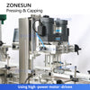 ZONESUN Automatic Inner Cap Pressing and Capping Machine Vibratory Bowl Feeder ZS-XG16X