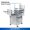 ZONESUN ZS-LP600Z Automatic Round Bottle Unscrambler Sorting Turntable Arranging Machine