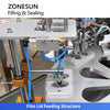 Zonesun ZS-FSHS20 Honey Spoon Filling Sealing Machine Monoblock Packaging Machine