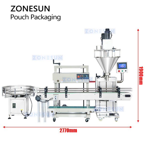 ZONESUN ZS-FAL180Z1 Pouch Bag Packaging Machine