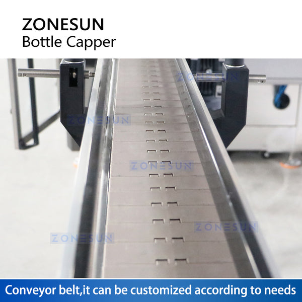 ZONESUN ZS-XG440RSL Automatic Capping Machine with Cap Feeder 3600bph