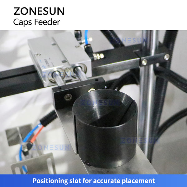 ZONESUN ZS-XG445S Trigger Sprayer Cap Feeder Feeding Machine