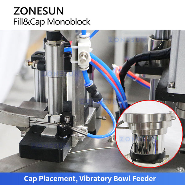 Zonesun ZS-AFC12D Automatic Spout Pouch Filling and Capping Machine