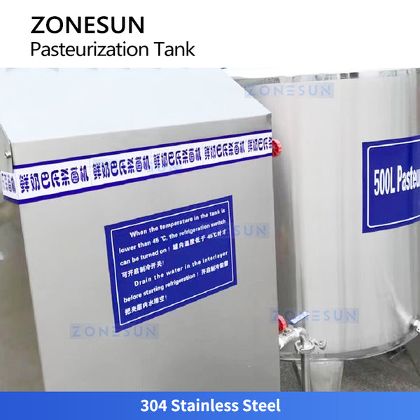 ZONESUN Pasteurization Tank ZS-PRT100L