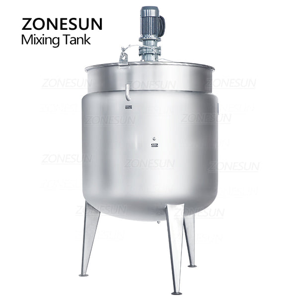 ZONESUN ZS-MB1000L Stainless Steel Paste Mixing Tank