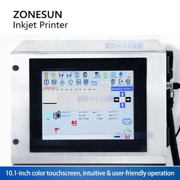 ZONESUN ZS-IIP800 Bottle Carton Plastic Bag Printing Machine