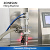 ZONESUN Automatic Rotor Pump Peanut Butter Chili Sauce Filling Machine ZS-VTRP1D