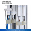 ZONESUN ZS-FALU4 Automatic Shampoo Pump Bottle Packaging Production Line