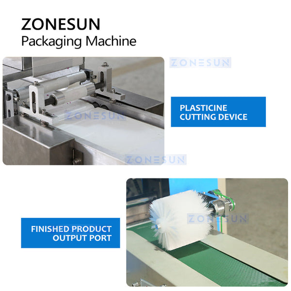 ZONESUN ZS-HYS450N Automatic Plasticine Feeding Cutting Sealing Machine