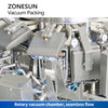 ZONESUN Automatic Rotary Filling Vacuum Sealing Packaging Machine ZS-VPM16