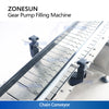 Zonesun ZS-VTGP8D Gear Pump Paste Viscous Liquid Filling Machine