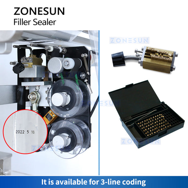 ZONESUN ZS-S100RP Automatic Vertical Paste Filling Sealing Machine