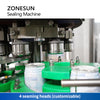 ZONESUN Automatic Beer Canning Line Tin Can Filling and Sealing Machine ZS-CFS18-4