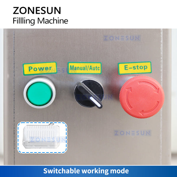 ZONESUN ZS-GTFS2 1000ml Paste Piston Filling Machine