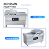 ZONESUN Automatic Double Chamber Vacuum Packaging Machine Food Sealers