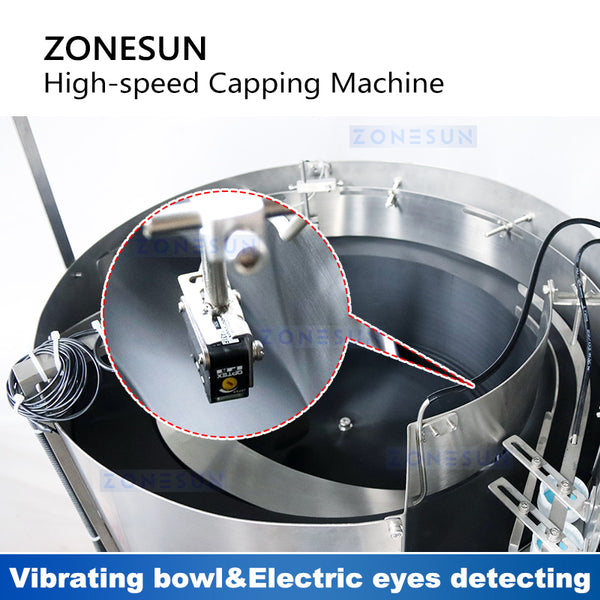 ZS-FXZ101 Automatic High Speed Capping Machine with Cap Feeder