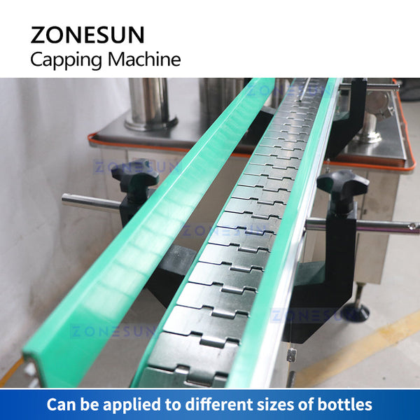 ZONESUN Automatic Beer Bottle Ring Pull Crown Cap Sealing Capping Machine ZS-XG440L