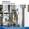 ZONESUN Automatic High Speed Bottle Cap Filling and Capping Machine ZS-AFC28