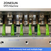 ZONESUN ZS-FSFM6 6 Lane Back Sealing Integrated Powder Packaging Machine