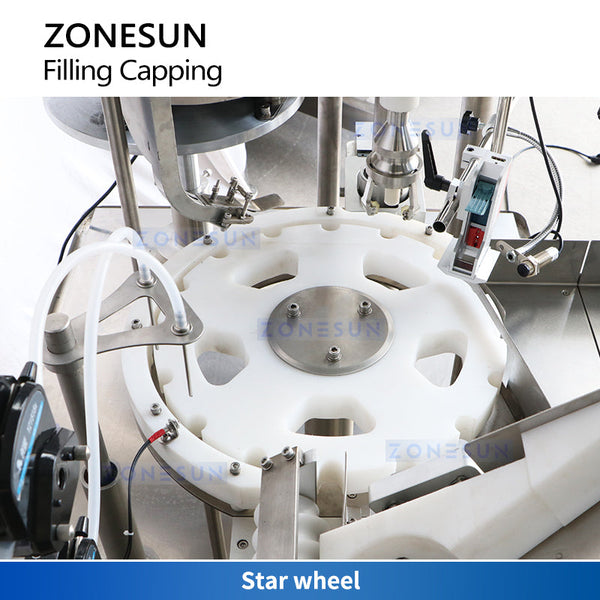 ZONESUN ZS-AFC37 Rotary High Speed Monoblock Filling and Capping Machine