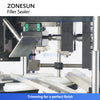 ZONESUN ZS-FS008U Fully Automatic Tube Filling and Sealing Machine