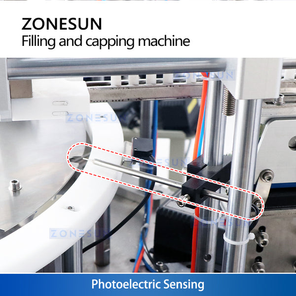 ZONESUN Squeeze Bottle Filling and Capping Machine Peristaltic Pump Filler ZS-AFC33