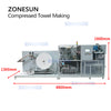 ZONESUN ZS-HAN9800 Automatic Compressed Towel Making Machine