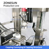 Zonesun ZS-FAL180Z10 Servo Filling Production Line F-stype Capper Bottleing Line