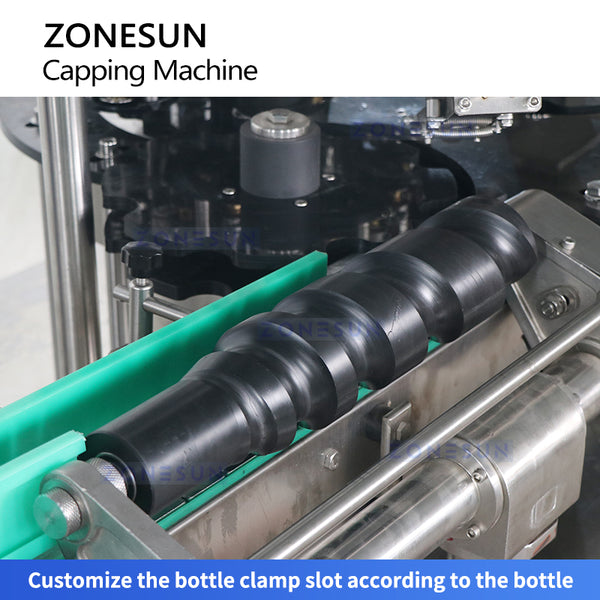 ZONESUN ZS-XG440C8 Automatic ROPP Capping Machine with Cap Feeder