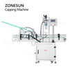 ZONESUN ZS-XG440F Automatic Screwing Irregular Bottle Pineapple-Shaped duckbilled Cap Capping Machine