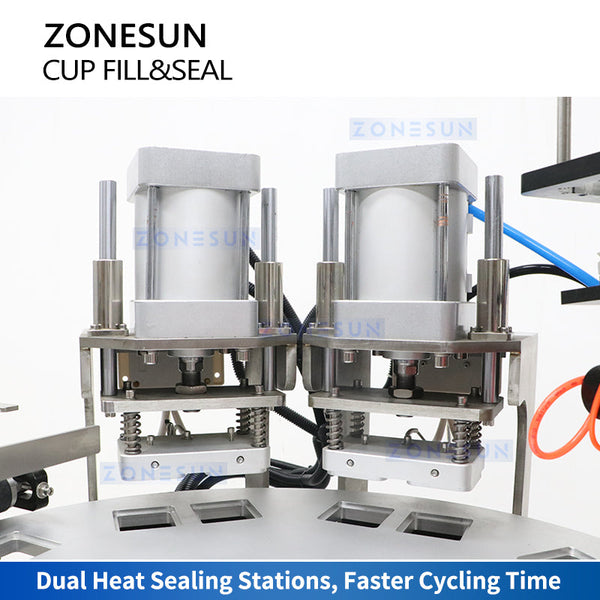 Zonesun ZS-AFC06 Automatic Cup Filling and Sealing Machine Cup Packaging Machine