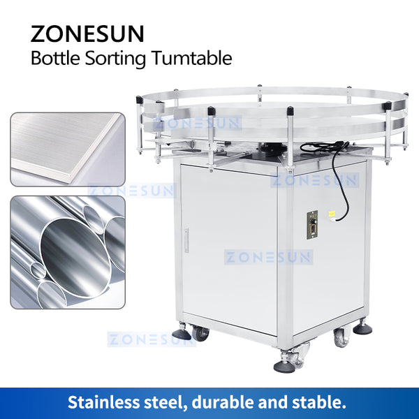 ZONESUN Automatic Bottle Collecting Sorting  Machine Unscrambler ZS-SP800