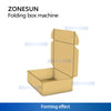 ZONESUN ZS-ZH15 Automatic Airplane Box Folding Machine Intelligent Cartoning Packing Machine