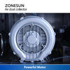 ZONESUN ZS-NIC1 Semi Automatic Negative Ion Air Dust Collector